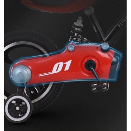 3-6 Year Old Children's Bicycle With Music Light Children's Carbon Steel Bicycle  Inch Children's Bicycle